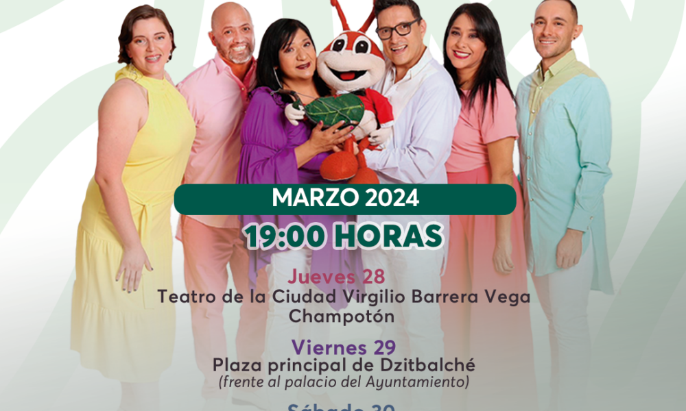 EL ENSAMBLE CORAL VOZ EN PUNTO CELEBRA 90 AÑOS DE CRI-CRI CON TRES CONCIERTOS EN CAMPECHE
