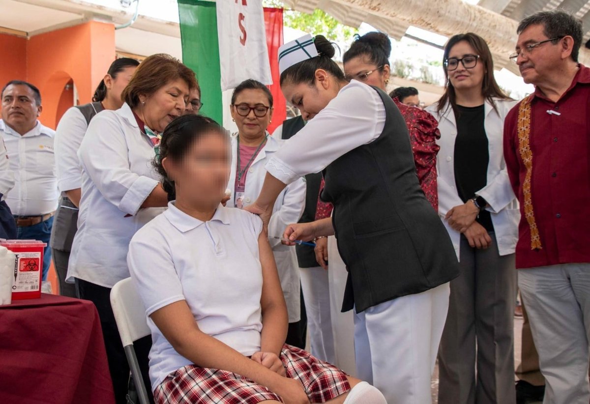 APLICARÁ SECTOR SALUD 17,078 DOSIS DEL VPH PARA PREVENIR CÁNCER CERCICOUTERINO