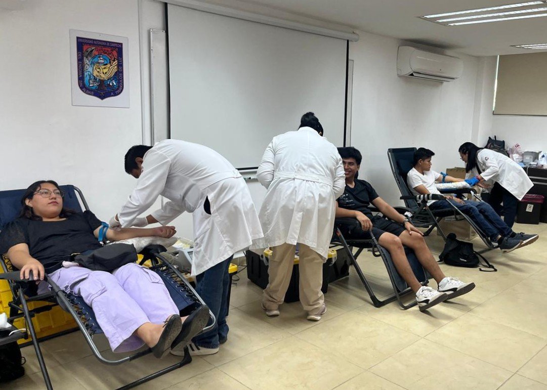 REALIZAN XVIII CAMPAÑA DE DONACIÓN ALTRUISTA DE SANGRE EN LA UAC