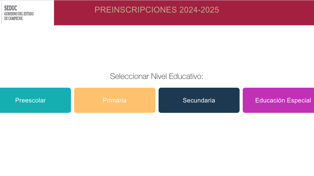 INICIA SEDUC EL SIMULACRO DE PREINSCRIPCIÓN EN LÍNEA 2024-2025