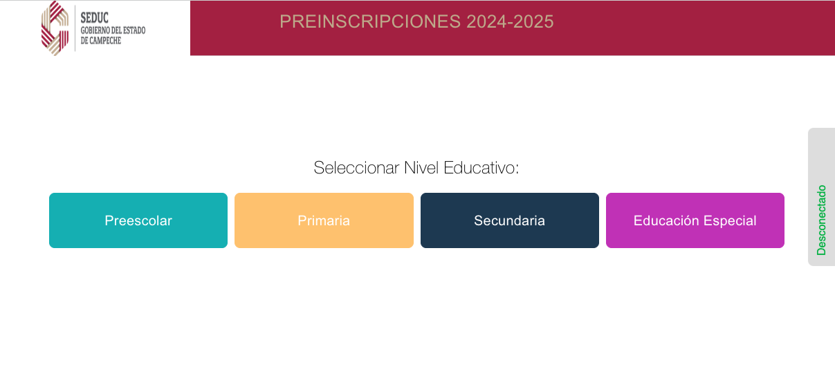 INICIA SEDUC EL SIMULACRO DE PREINSCRIPCIÓN EN LÍNEA 2024-2025