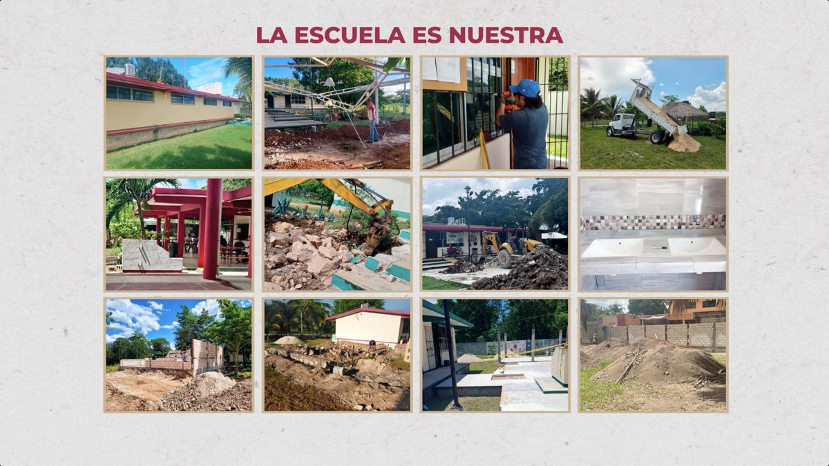BENEFICIÓ “LA ESCUELA ES NUESTRA” CON 8.4 MDP A CENTROS EDUCATIVOS DEL COBACAM