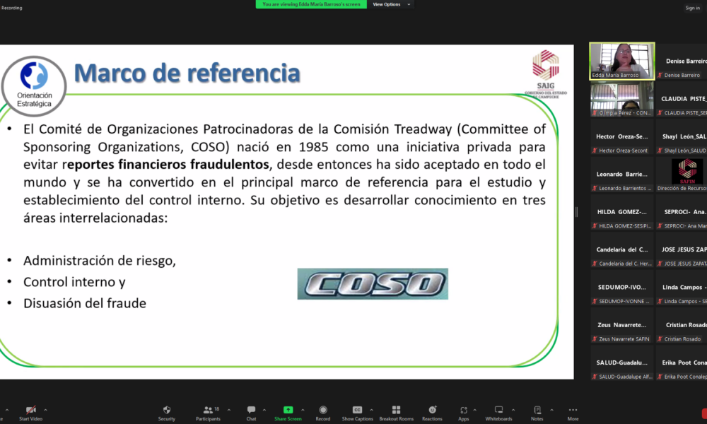 CURSO VIRTUAL: INTRODUCCIÓN A LA ADMINISTRACIÓN DE RIESGOS INSTITUCIONALES
