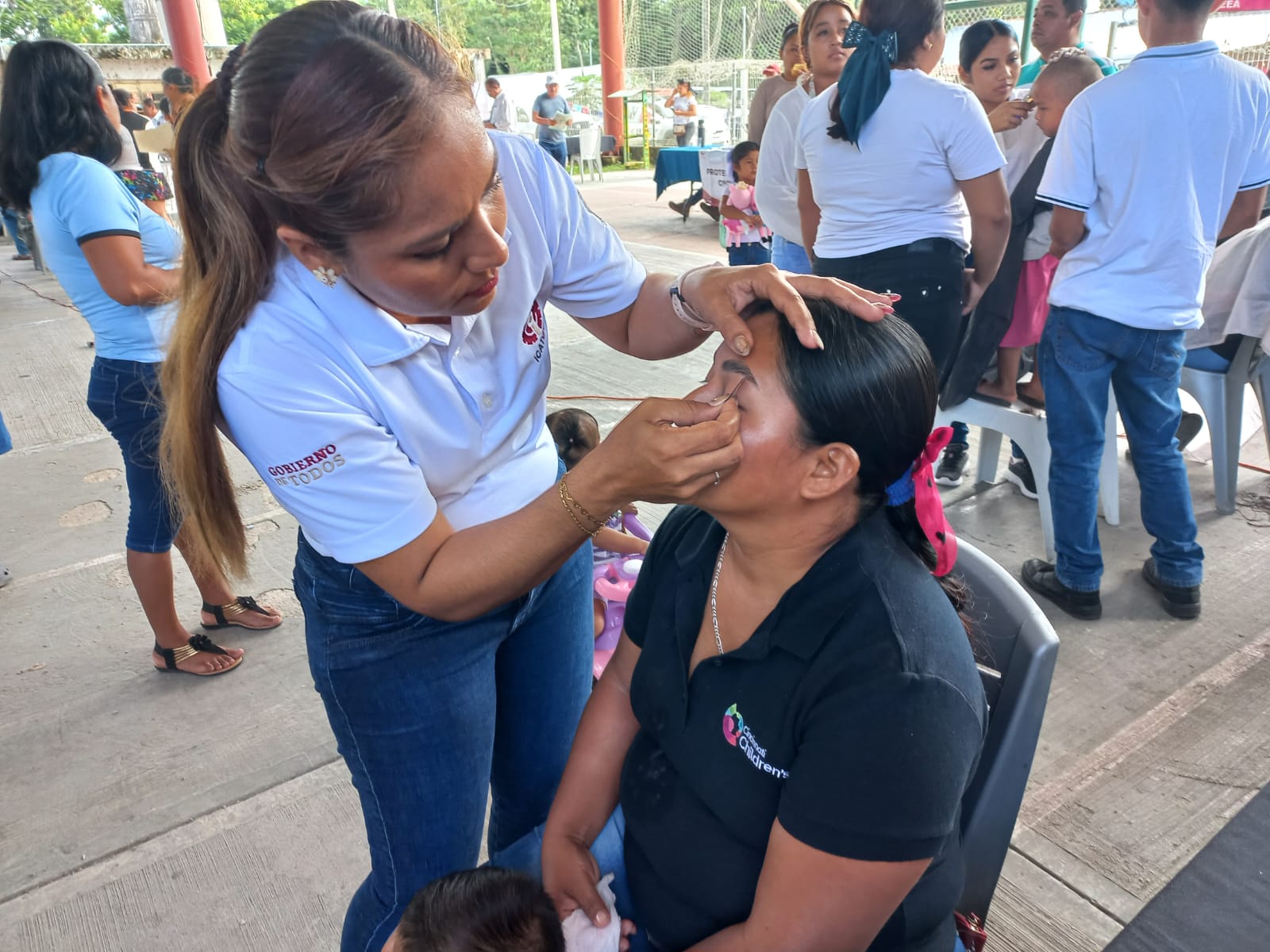 ICAT PLANTEL ESCÁRCEGA PARTICIPÓ EN LA CARAVANA DE SERVICIOS POR LA COMUNIDAD DE DON SAMUEL