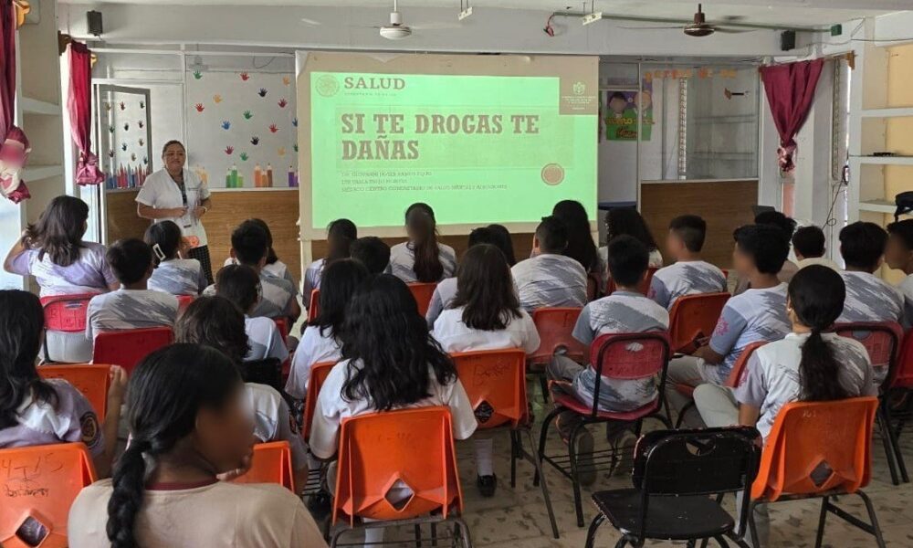 VISITA CECOSAMA CARMEN MÁS PLANTELES ESCOLARES