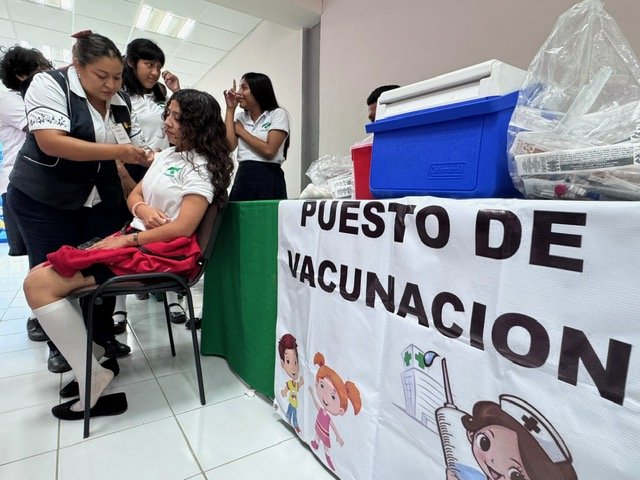 MÁS ACCIONES DE SALUD PÚBLICA EN BENEFICIO DE CARMELITAS