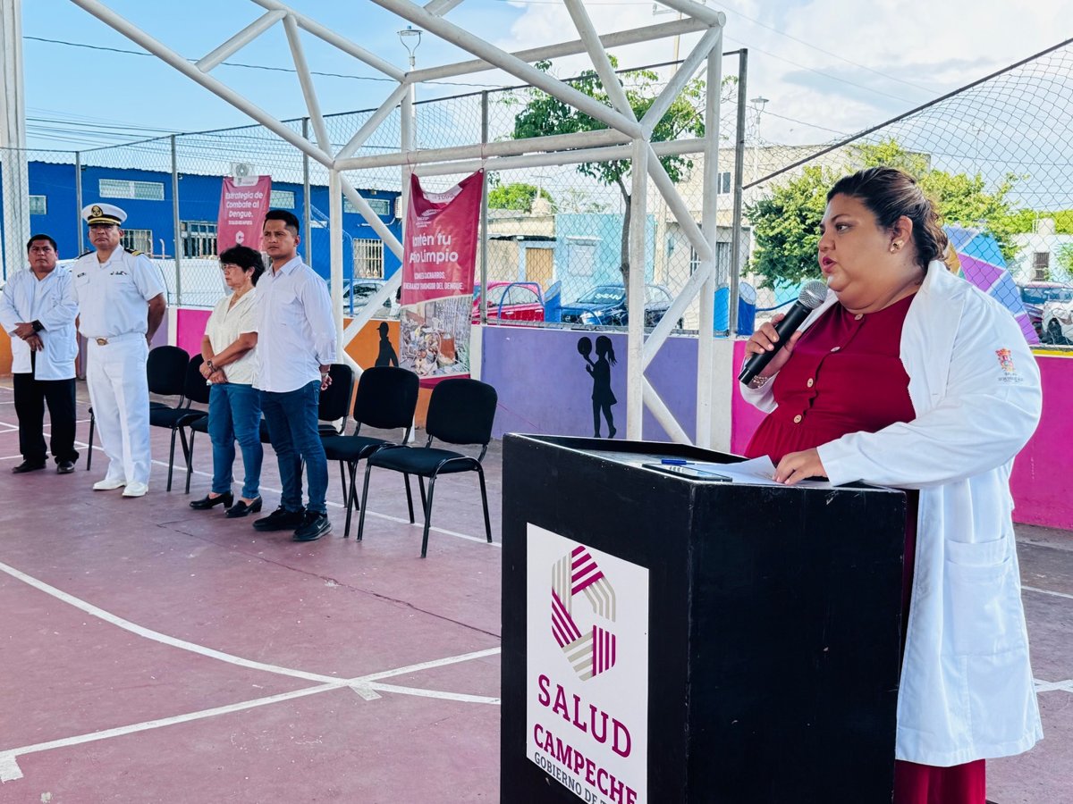 INTENSIFICAN ACCIONES CONTRA EL DENGUE EN LA COLONIA CARACOL DE CIUDAD DEL CARMEN