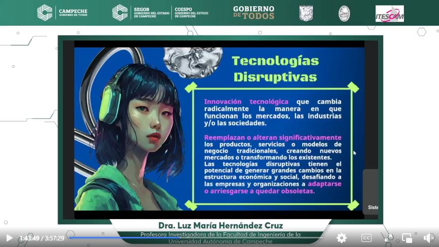 COESPO INAUGURA CONFERENCIA VIRTUAL DE TECNOLOGÍAS DE LA INFORMACIÓN Y COMUNICACIÓN