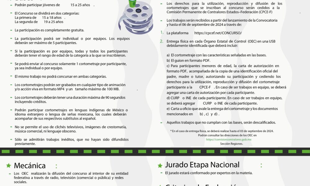 JÓVENES CAMPECHANOS TENDRÁN LA OPORTUNIDAD DE EXPRESARSE A TRAVÉS LA CREACIÓN AUDIOVISUAL