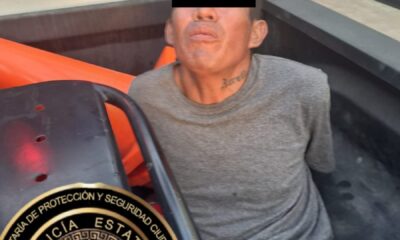 SPSC ASEGURA A SUJETO EN LA CAPITAL DEL ESTADO