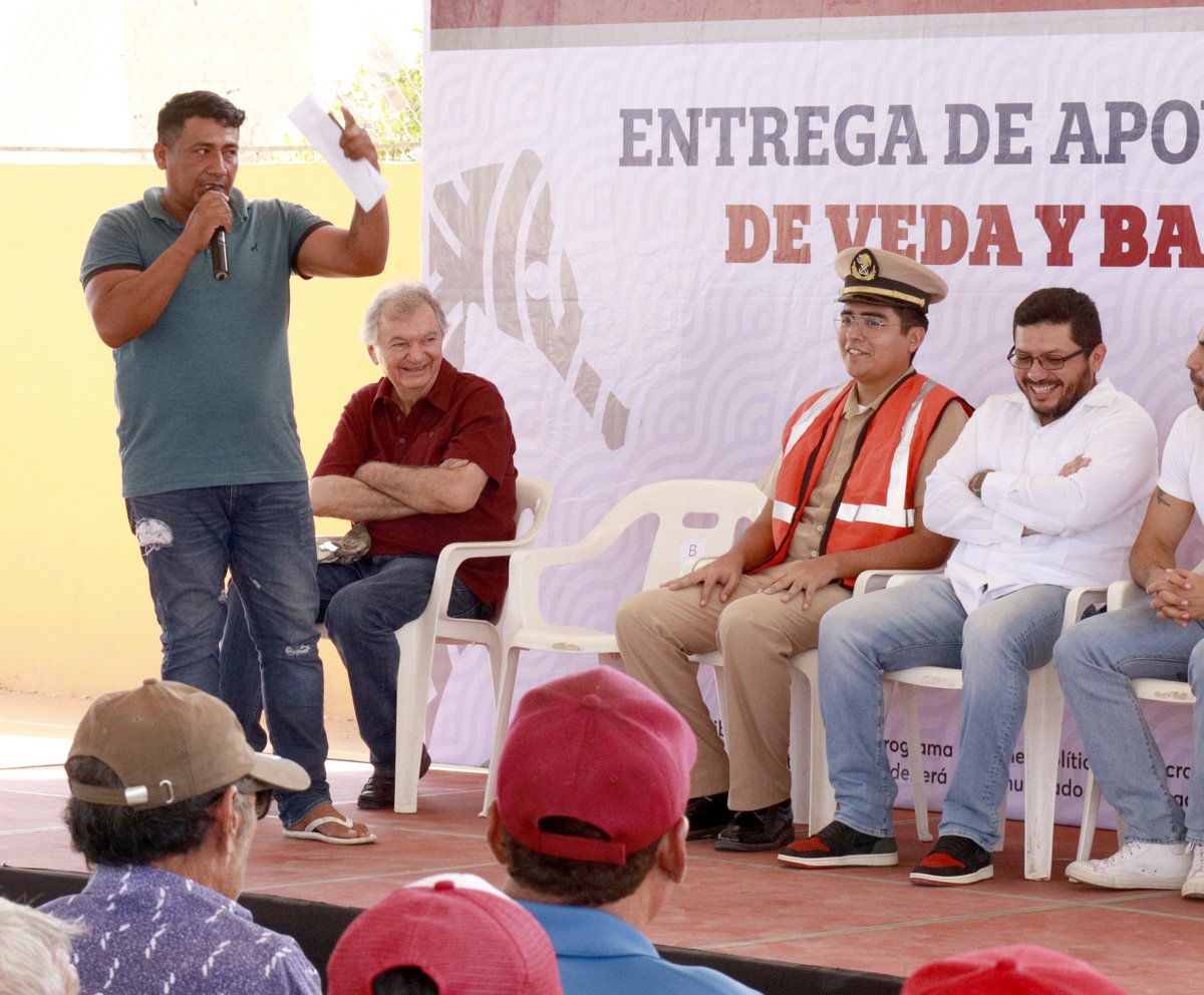 ENTREGAN APOYOS POR VEDA Y BAJA CAPTURA 2025 A PESCADORAS Y PESCADORES DE LERMA