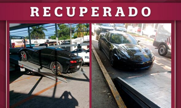 COLABORACIÓN INTERNACIONAL PERMITE LA RECUPERACIÓN DE UN VEHÍCULO CON REPORTE DE ROBO EN ESTADOS UNIDOS