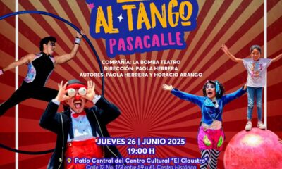 "DEL TINGO AL TANGO PASACALLE" LLEGA A “EL CLAUSTRO”