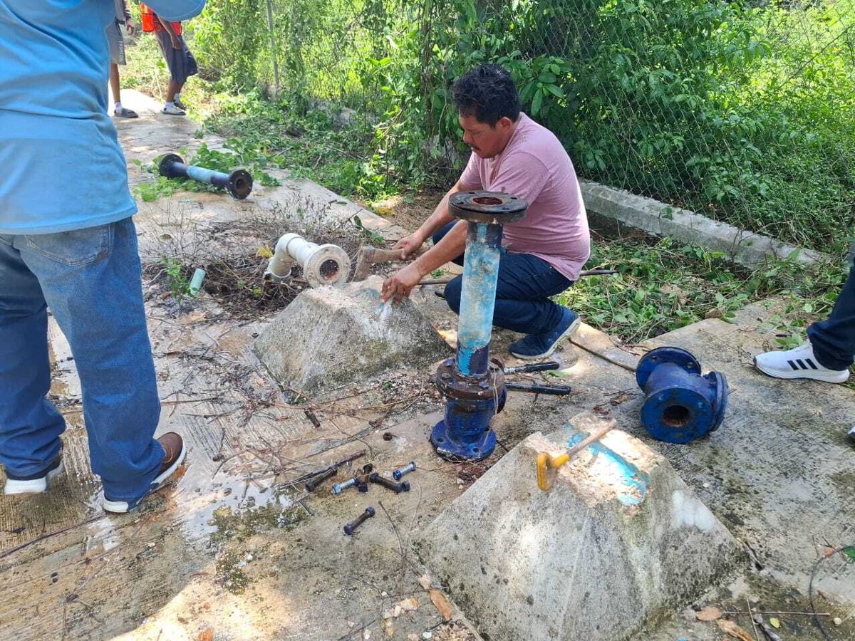 SAN AGUSTÍN CHUNHUÁS CONTARÁ CON UN SISTEMA DE AGUA REHABILITADO