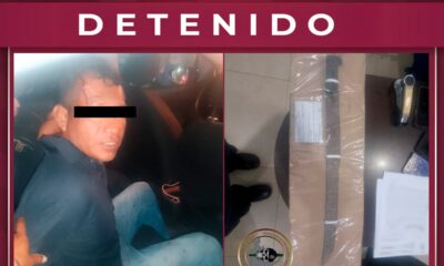 SUJETO DETENIDO POR AMENAZAS CON ARMA BLANCA