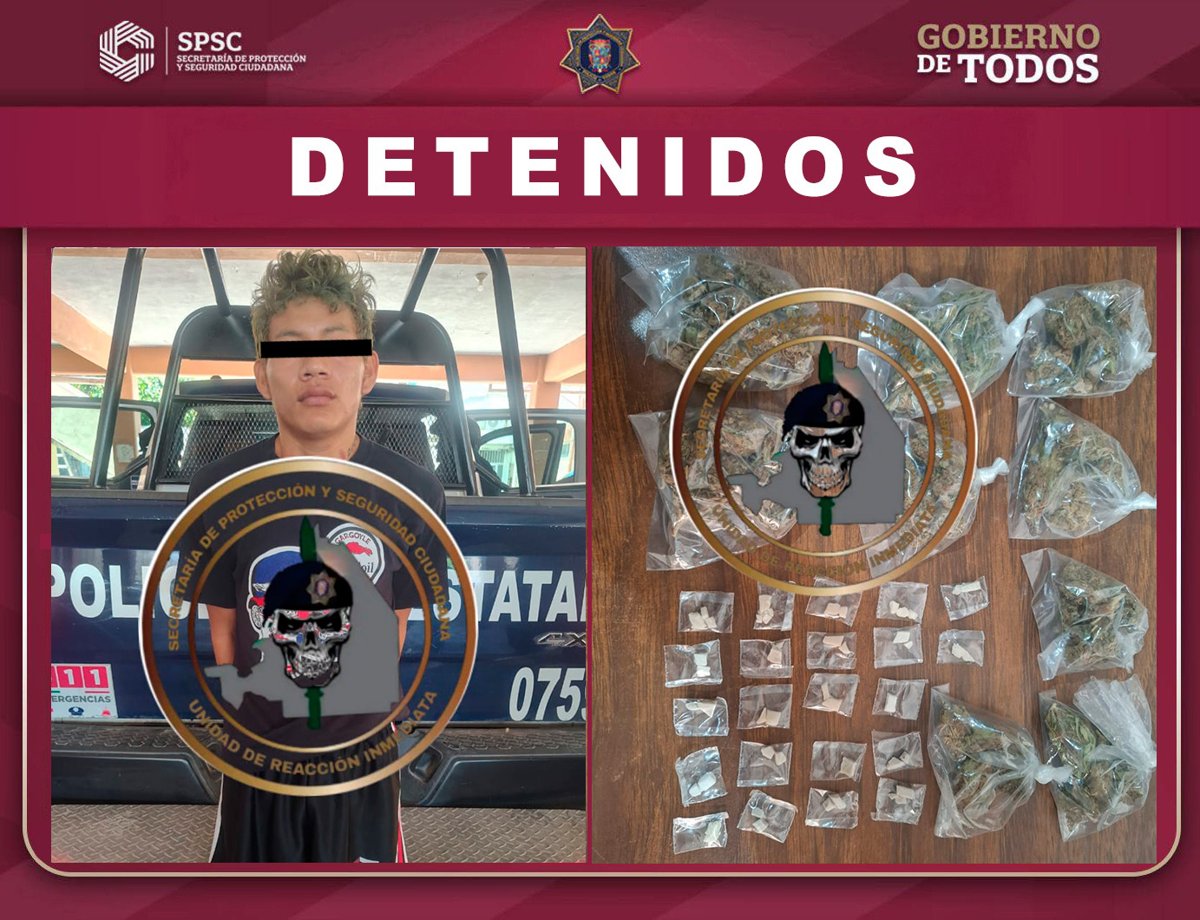 OPERATIVO DE VIGILANCIA ASEGURA SUSTANCIAS ILÍCITAS EN CIUDAD DEL CARMEN