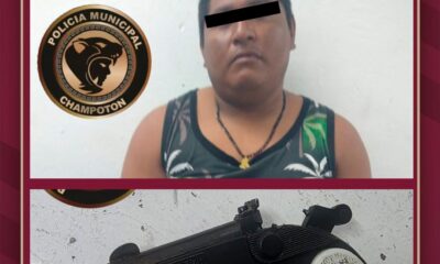 DETENIDO POR AMENAZAS EN CHAMPOTÓN
