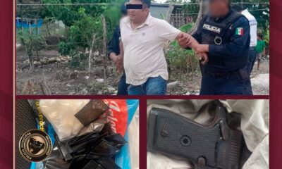 RÁPIDO ALERTAMIENTO DEL C5 PERMITE DETENER A SUJETO QUE AMENAZÓ A UNA MUJER EN CHAMPOTÓN