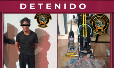 PATRULLAJE PREVENTIVO PERMITE LA DETENCIÓN DE SUJETO EN EL FRACCIONAMIENTO LAURELES