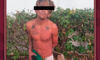 ASEGURA POLICÍA A MASCULINO EN LA COLONIA MINAS