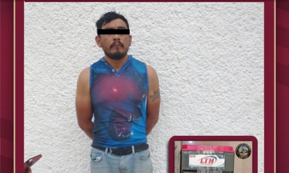 ASEGURAN ACUMULADORES EN LA COLONIA MINAS