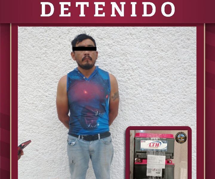 ASEGURAN ACUMULADORES EN LA COLONIA MINAS