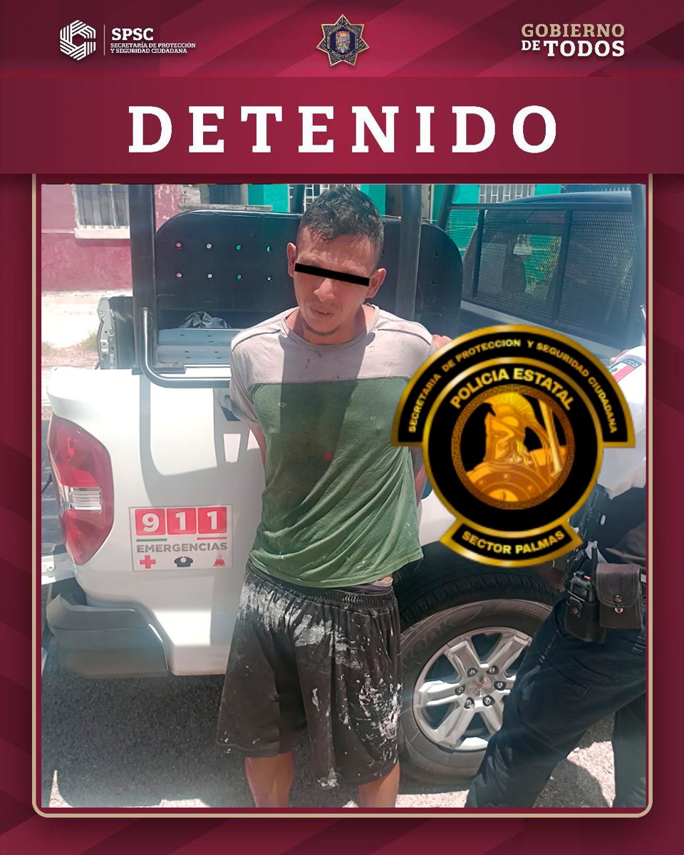 PERSONA DETENIDA TRAS INGRESAR A PROPIEDAD SIN AUTORIZACION