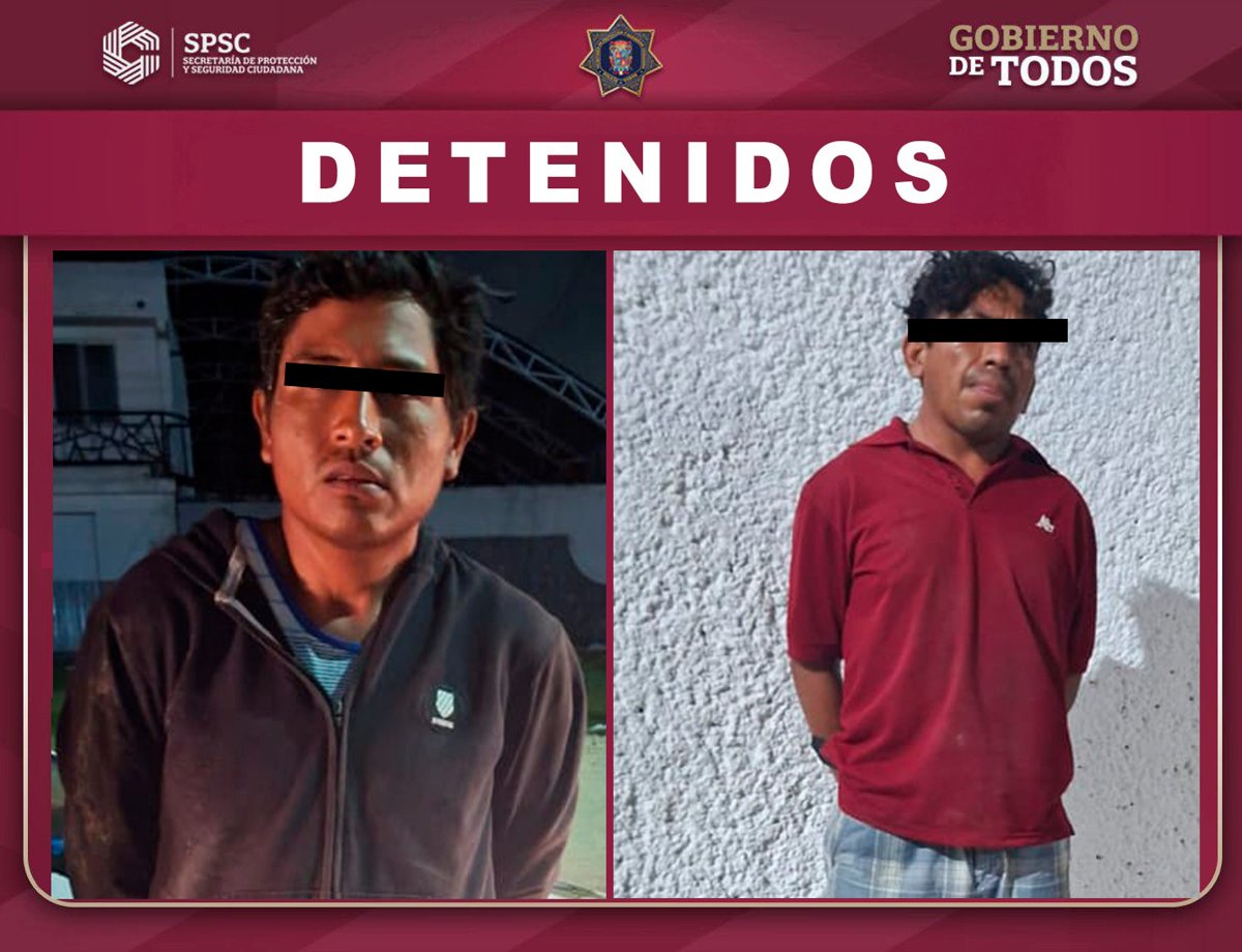 C5 Y POLICÍA ESTATAL LOGRAN OPORTUNA DETENCIÓN EN LA CARRETERA ANTIGUA A HAMPOLOL