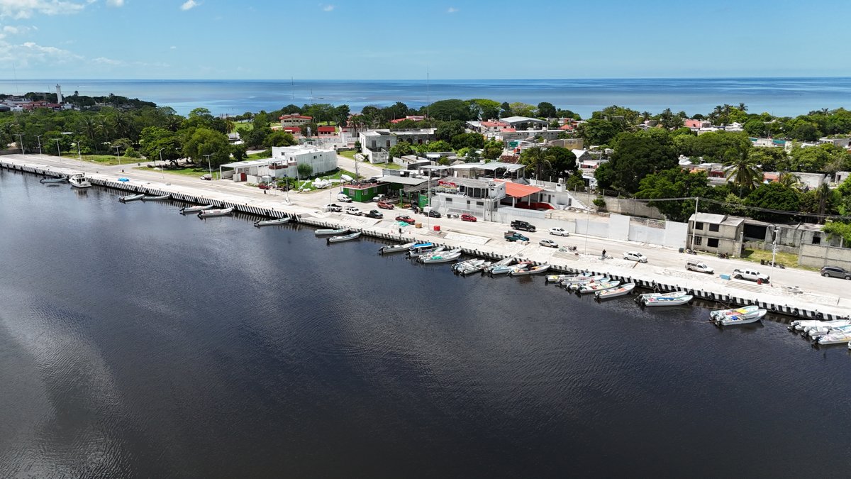 SE REALIZÓ EL MANTENIMIENTO GENERAL AL PUERTO PESQUERO DE CHAMPOTÓN