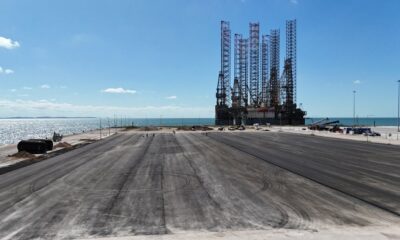 SE REALIZAN TRABAJOS DE MANTENIMIENTO EN LA PLATAFORMA 3 DEL PUERTO DE ALTURA Y CABOTAJE DE SEYBAPLAYA