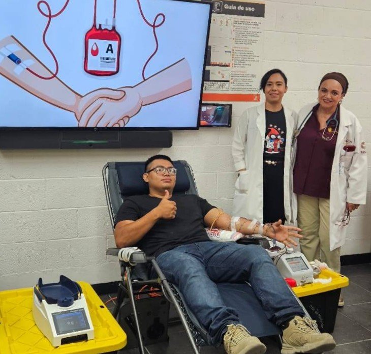 REALIZA EL CETS CAMPAÑA DE DONACIÓN ALTRUISTA DE SANGRE EN EMPRESA HOME DEPOT