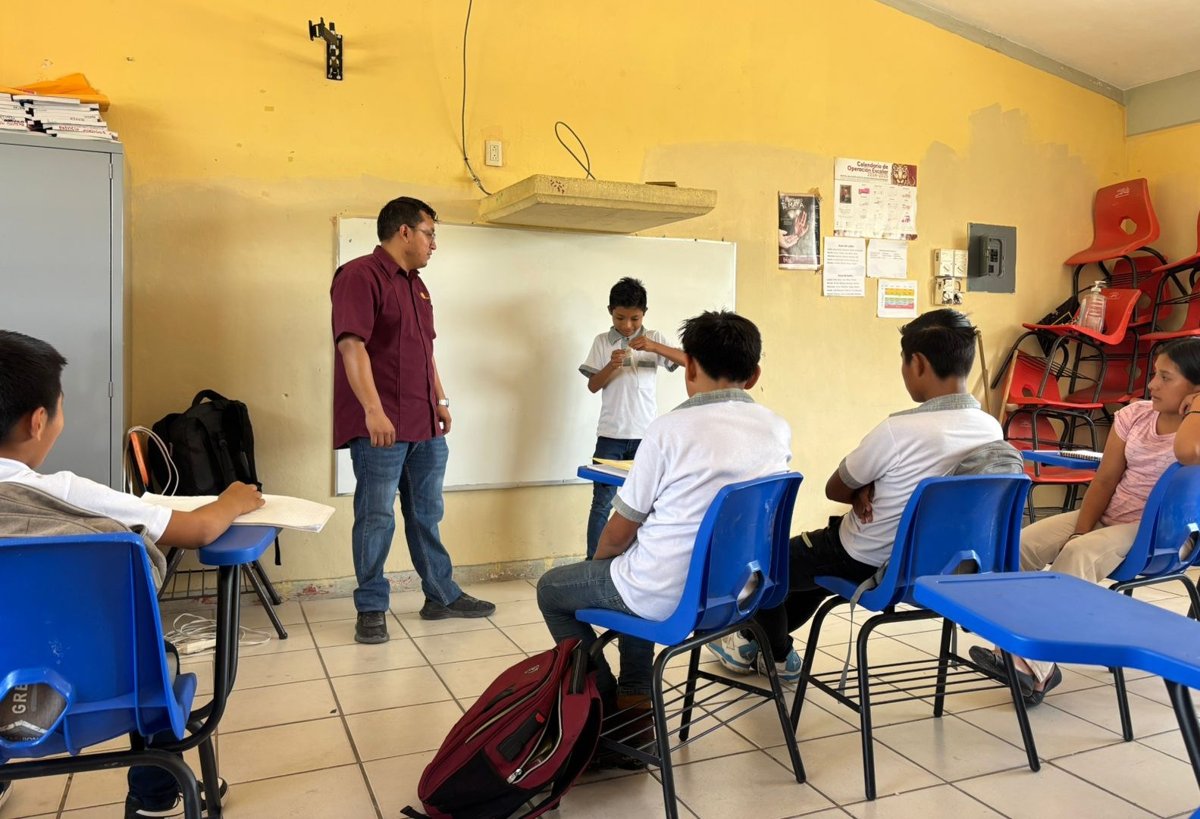 PLÁTICAS PREVENTIVAS EN TELESECUNDARIA POR EL BIENESTAR DE LA SALUD EN LA MUJER