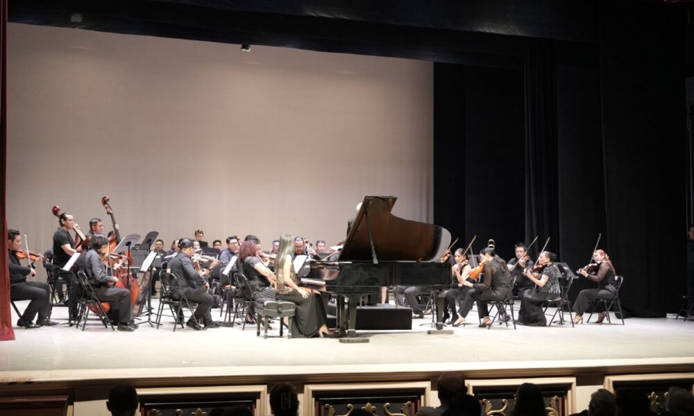 MEMORABLE CONCIERTO DE LA OSCAM CON LIOR SHAMBADAL Y CITLALI GUEVARA