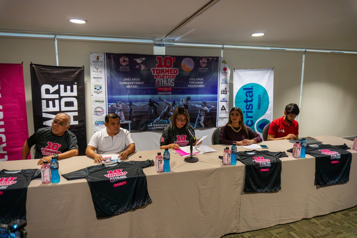 CAMPECHE SE CONSOLIDA COMO SEDE DE EVENTOS DEPORTIVOS CON EL 10° TORNEO ATLÉTICO ATHLOS