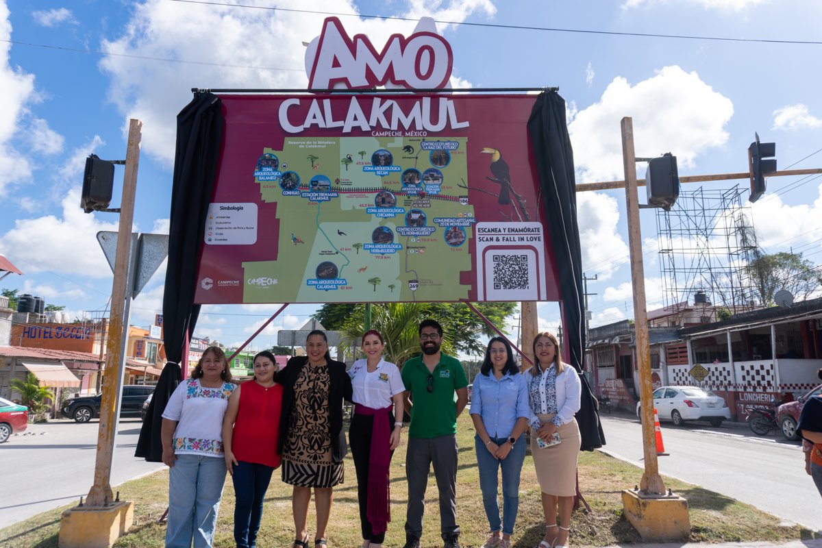 SECRETARÍA DE TURISMO IMPULSA EL TURISMO EN CALAKMUL