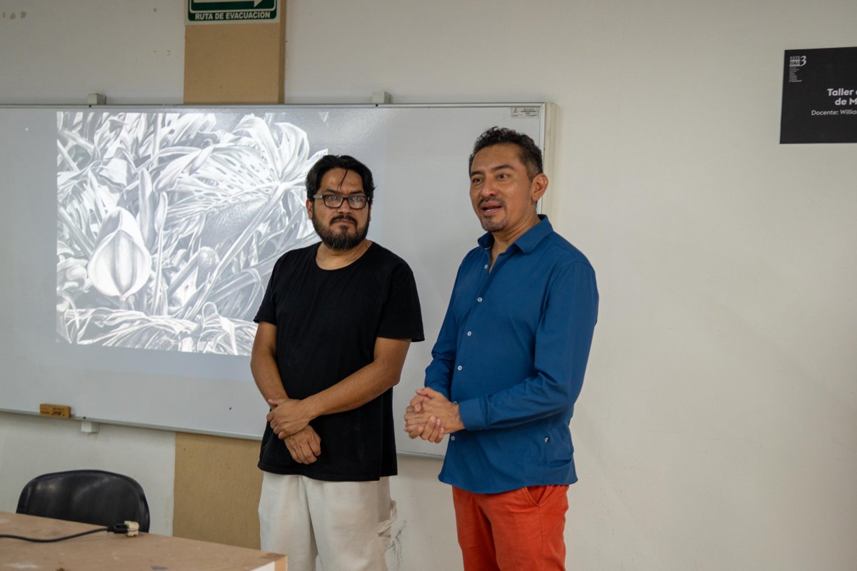 ARTE Y NATURALEZA SE FUSIONAN EN TALLER DE PINTURA BOTÁNICA