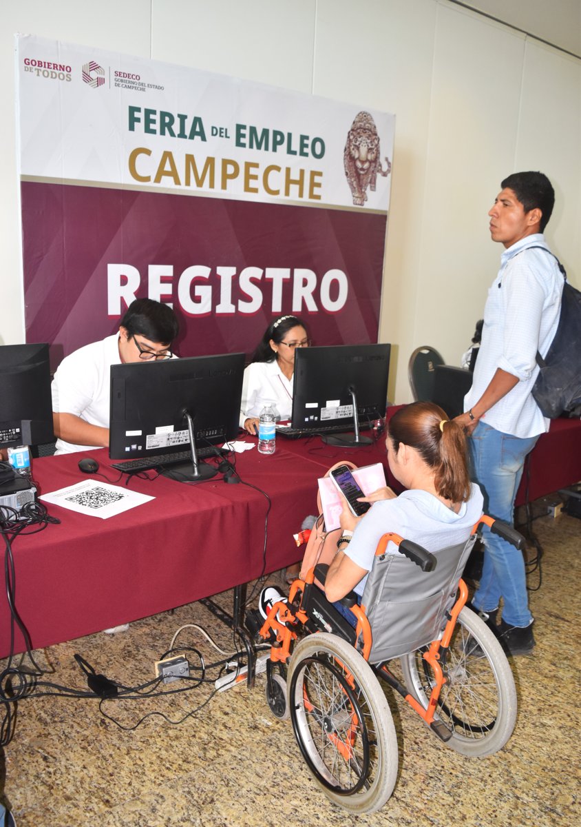 CULMINAN PREPARATIVOS PARA LA SEXTA FERIA DEL EMPLEO EN CIUDAD DEL CARMEN, SECRETARÍA DE DESARROLLO ECONÓMICO