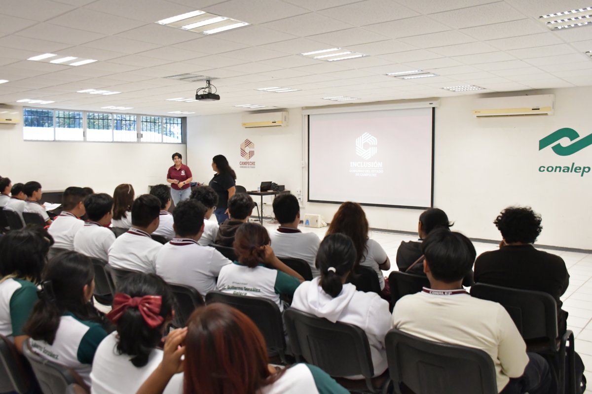 LA SECRETARÍA DE INCLUSIÓN PROMUEVE LA EMPATÍA Y EL RESPETO HACIA LAS PERSONAS CON DISCAPACIDAD EN CONALEP