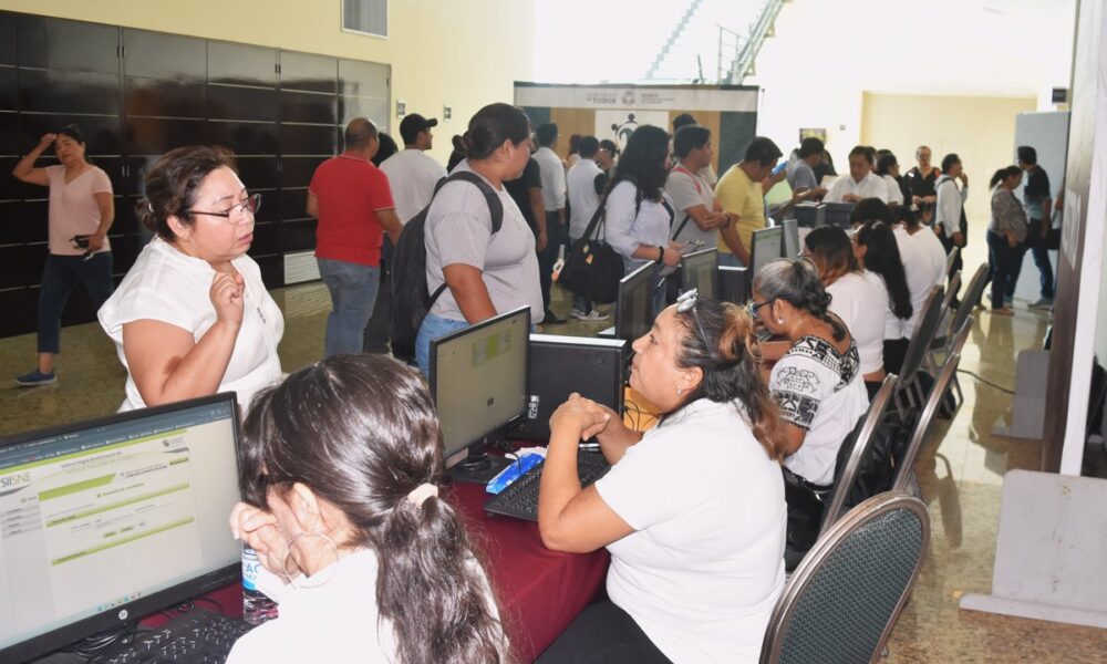 CULMINAN PREPARATIVOS PARA LA SEXTA FERIA DEL EMPLEO EN CIUDAD DEL CARMEN, SECRETARÍA DE DESARROLLO ECONÓMICO