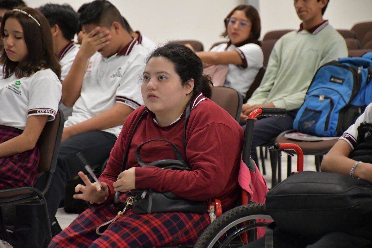 LA SECRETARÍA DE INCLUSIÓN PROMUEVE LA EMPATÍA Y EL RESPETO HACIA LAS PERSONAS CON DISCAPACIDAD EN CONALEP