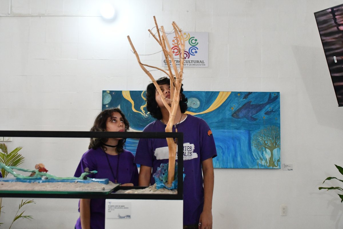 SECRETARÍA DE INCLUSIÓN INAUGURA LA EXPOSICIÓN “SUEÑOS LÍQUIDOS, ESPUMA DE MAR” EN EL CENTRO CULTURAL DE LA DIVERSIDAD Y LA INCLUSIÓN