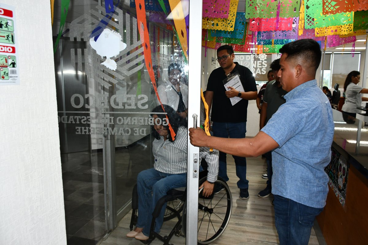 SECRETARÍA DE INCLUSIÓN REALIZA VISITA DE PROYECTO DE INCLUSIÓN LABORAL EN LA SECRETARÍA DE ECONOMÍA