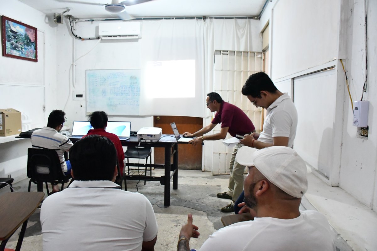 LA SECRETARÍA DE INCLUSIÓN IMPARTE TALLER DE COMPUTACIÓN BÁSICA EN EL CERESO DE SAN FRANCISCO DE KOBÉN