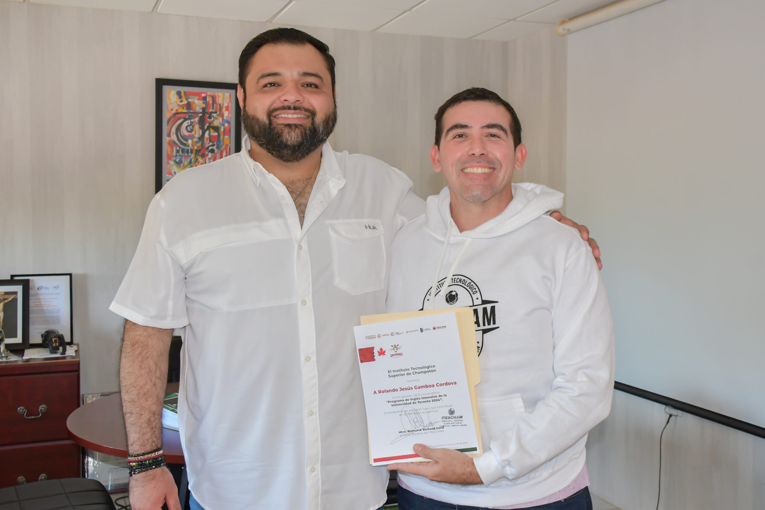 ESTUDIANTE DEL ITESCHAM REALIZARÁ SU ESTANCIA ACADÉMICA - CULTURAL EN TORONTO, CANADÁ