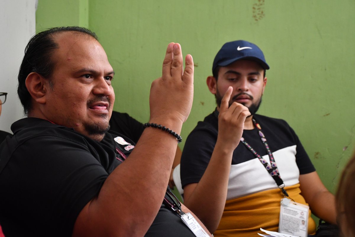LA SECRETARÍA DE INCLUSIÓN IMPARTE TALLER DE INTRODUCCIÓN A LA LENGUA DE SEÑAS MEXICANA EN COPRISCAM