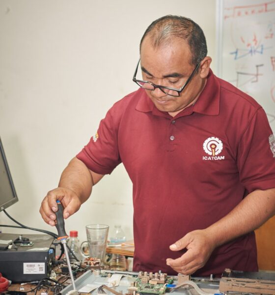 ICAT PLANTEL CALKINÍ PROMUEVE LA CAPACITACIÓN EN TECNOLOGÍA ELECTRÓNICA
