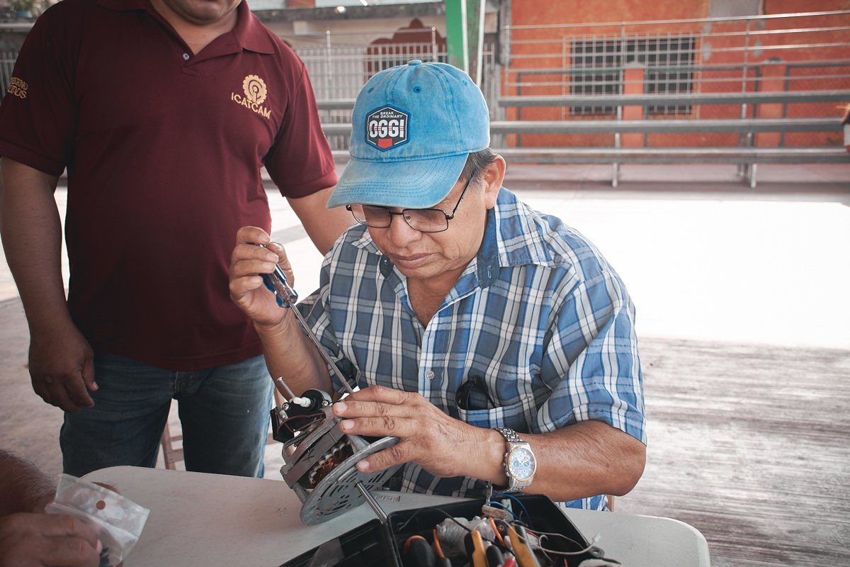 ICAT PLANTEL CALKINÍ REALIZA JORNADA DE SERVICIOS COMUNITARIOS EN EL BARRIO “LA CONCEPCIÓN” DEL MUNICIPIO