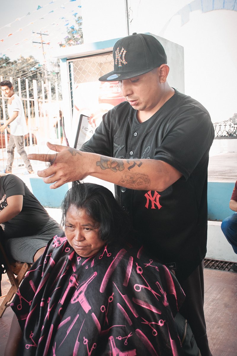 ICAT PLANTEL CALKINÍ REALIZA JORNADA DE SERVICIOS COMUNITARIOS EN EL BARRIO “LA CONCEPCIÓN” DEL MUNICIPIO