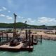 SE CONSTRUYE EN SEYBAPLAYA MUELLE CON DUQUES DE ALBA PARA EMBARCACIONES TIPO BARCAZA DE 9 MIL TONS