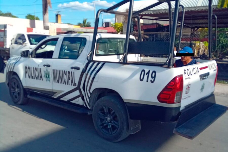 DETIENEN A MOTOCICLISTA POR CONDUCIR EN ESTADO DE EBRIEDAD